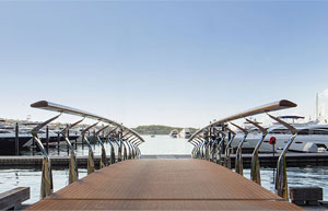 Роскошные лодки для продажи и Марина причалов Сидней