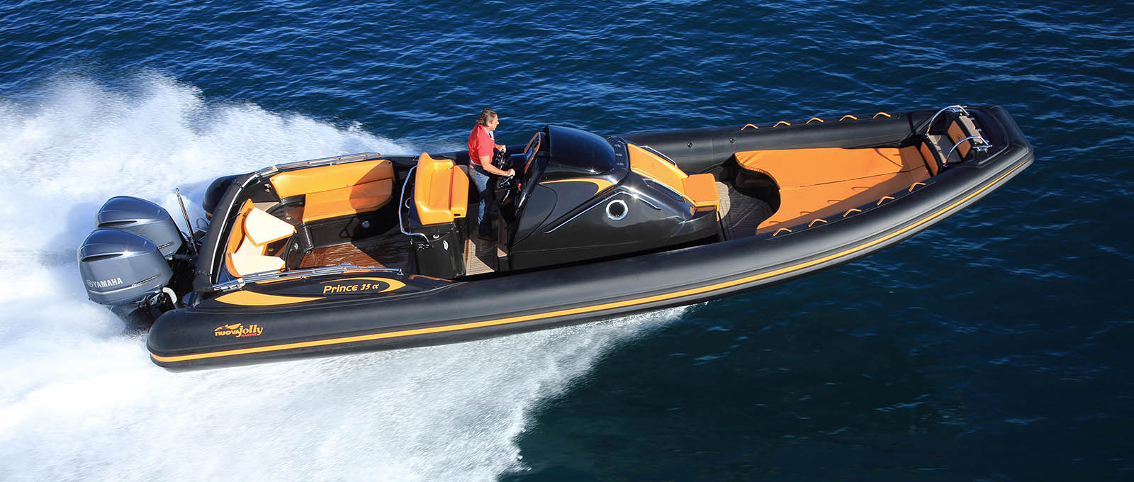 Nuova Jolly Rigid inflatable Prince 35 CC Orange Starboard